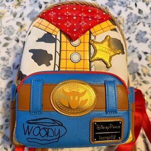 *CUSTOMIZED* Disney Parks Loungefly Toy Story Woody Mini Backpack